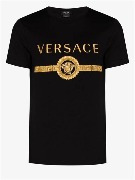 versace shirts black